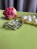 Hot Sale Crown Niche Fashion Adjustable Ring