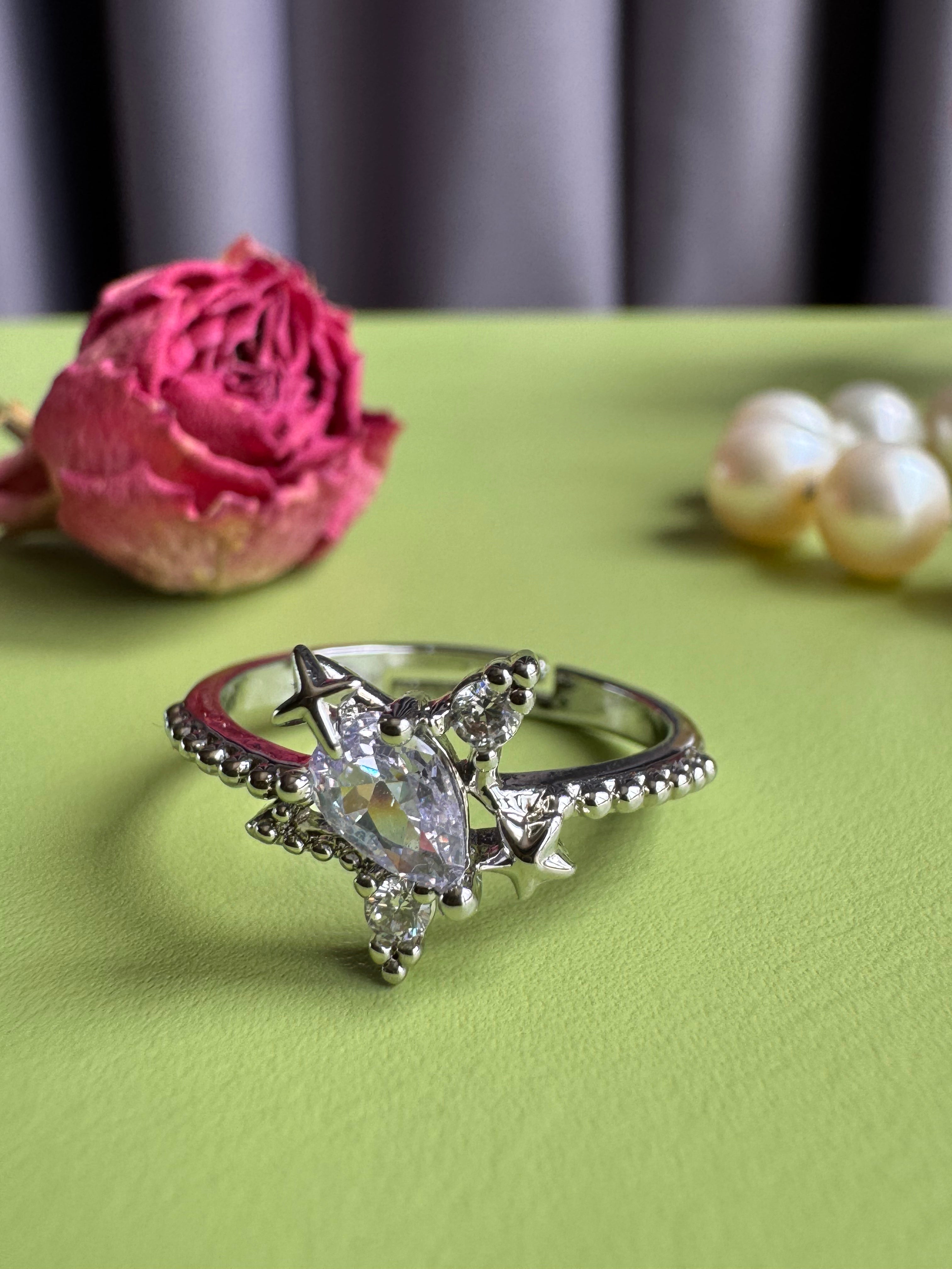 Hot Sale Star Niche Fashion Adjustable Ring