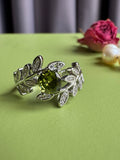 Light Luxury Ins-style Heart Zircon Ring for Women, Niche High-grade Minimalist Trendy Adjustable Open size Ring