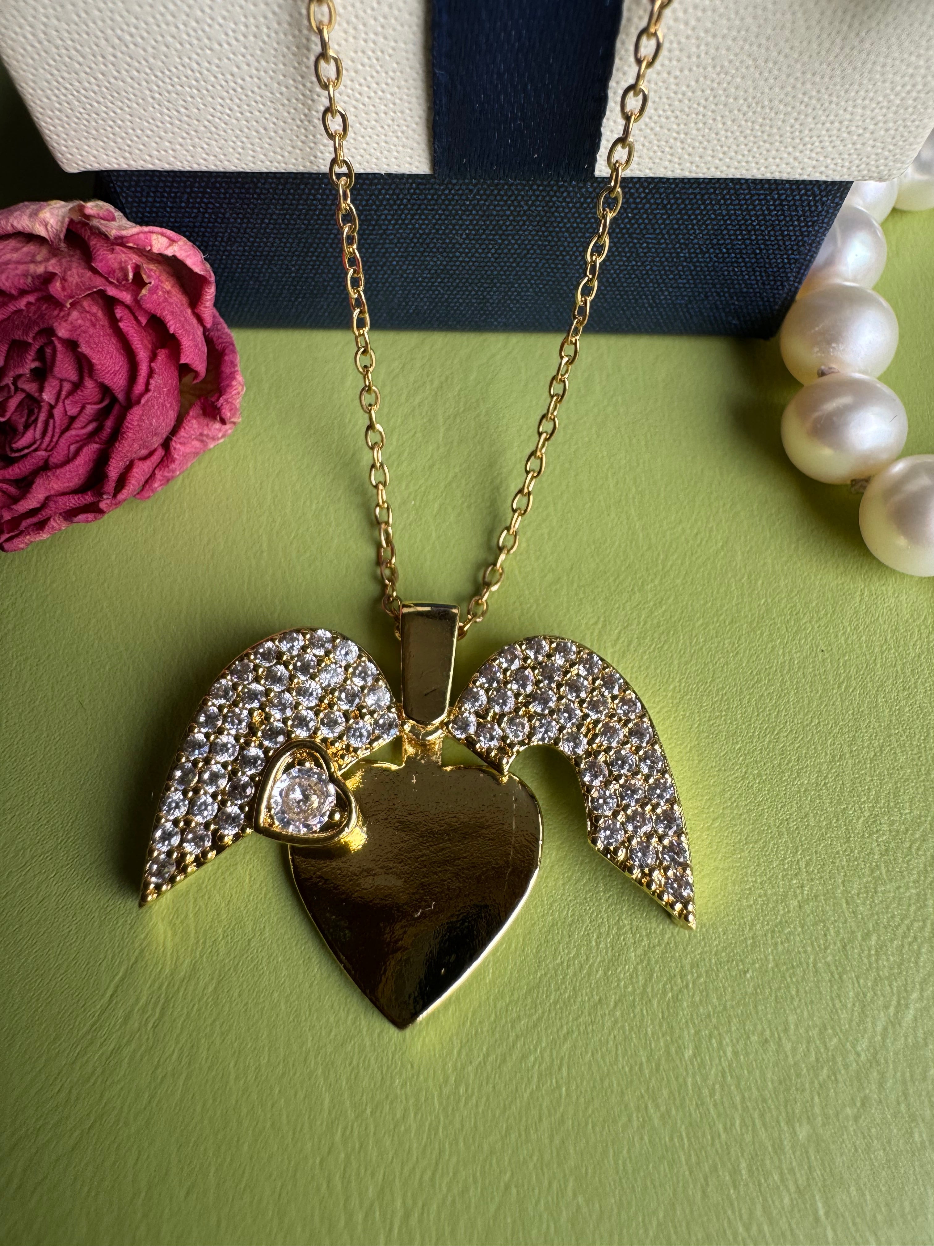 Love Heart Snap Necklace