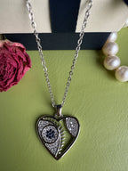 Heart-shaped necklace