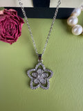 Copper-inlaid Zirconium Luxury New Style Star Necklace