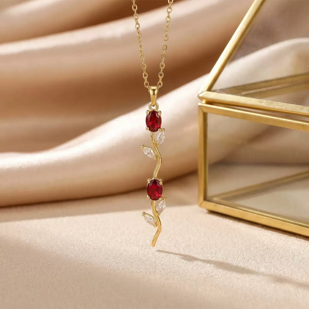 Best-seller Versatile Rose Flower Necklace, INS Style Simple and Elegant Clavicle Chain Jewelry